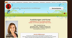 Desktop Screenshot of energiearbeit-ausbildungen.de